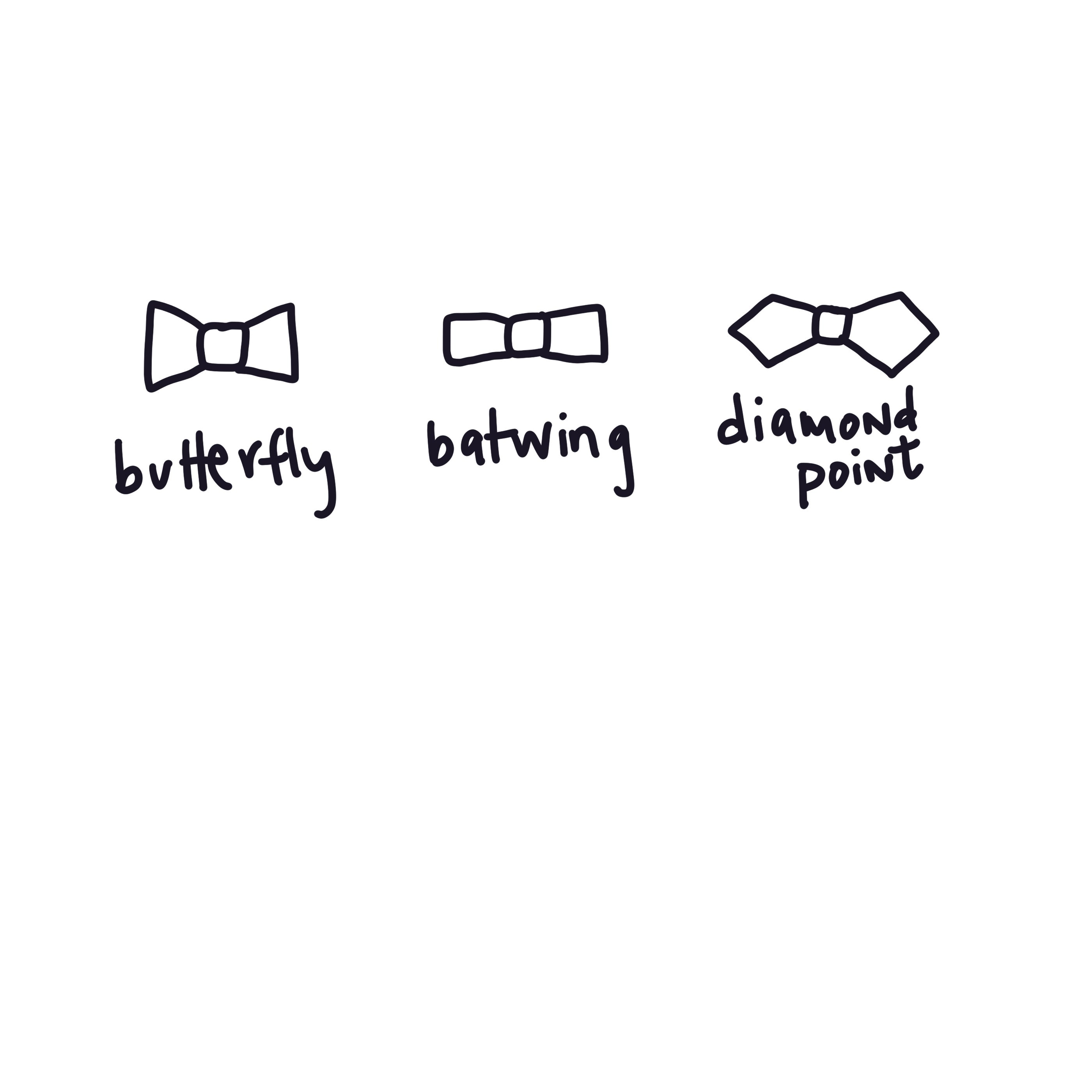Father's Day bow tie- custom embroidery in your child's handwriting