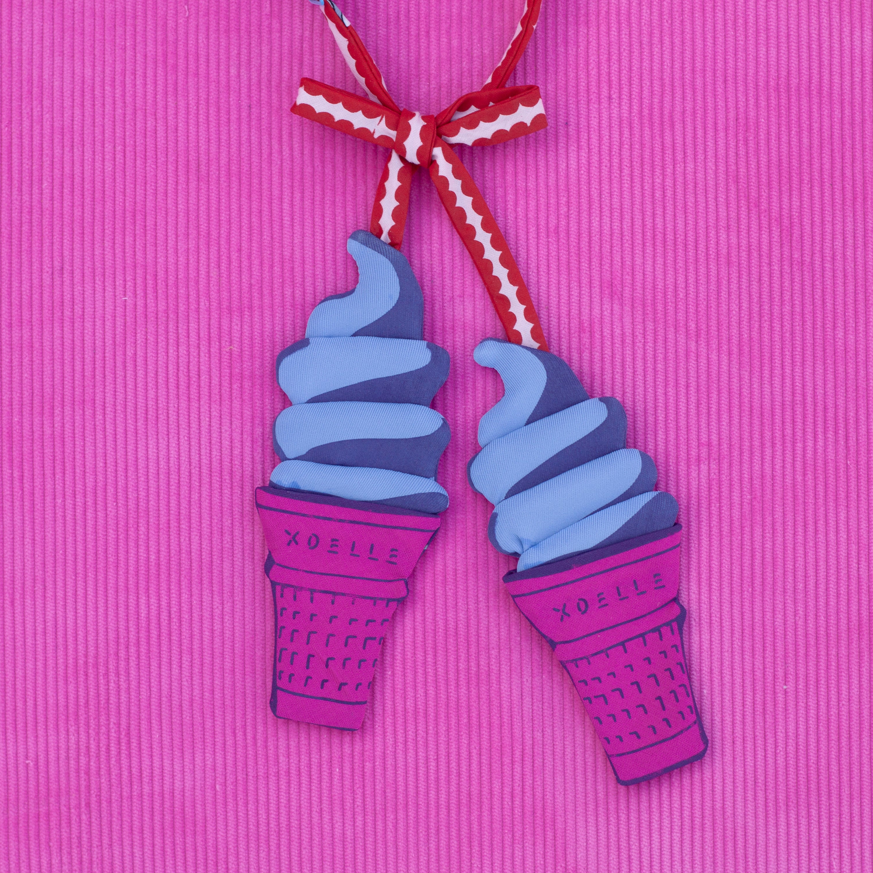 ice cream cone bow tie