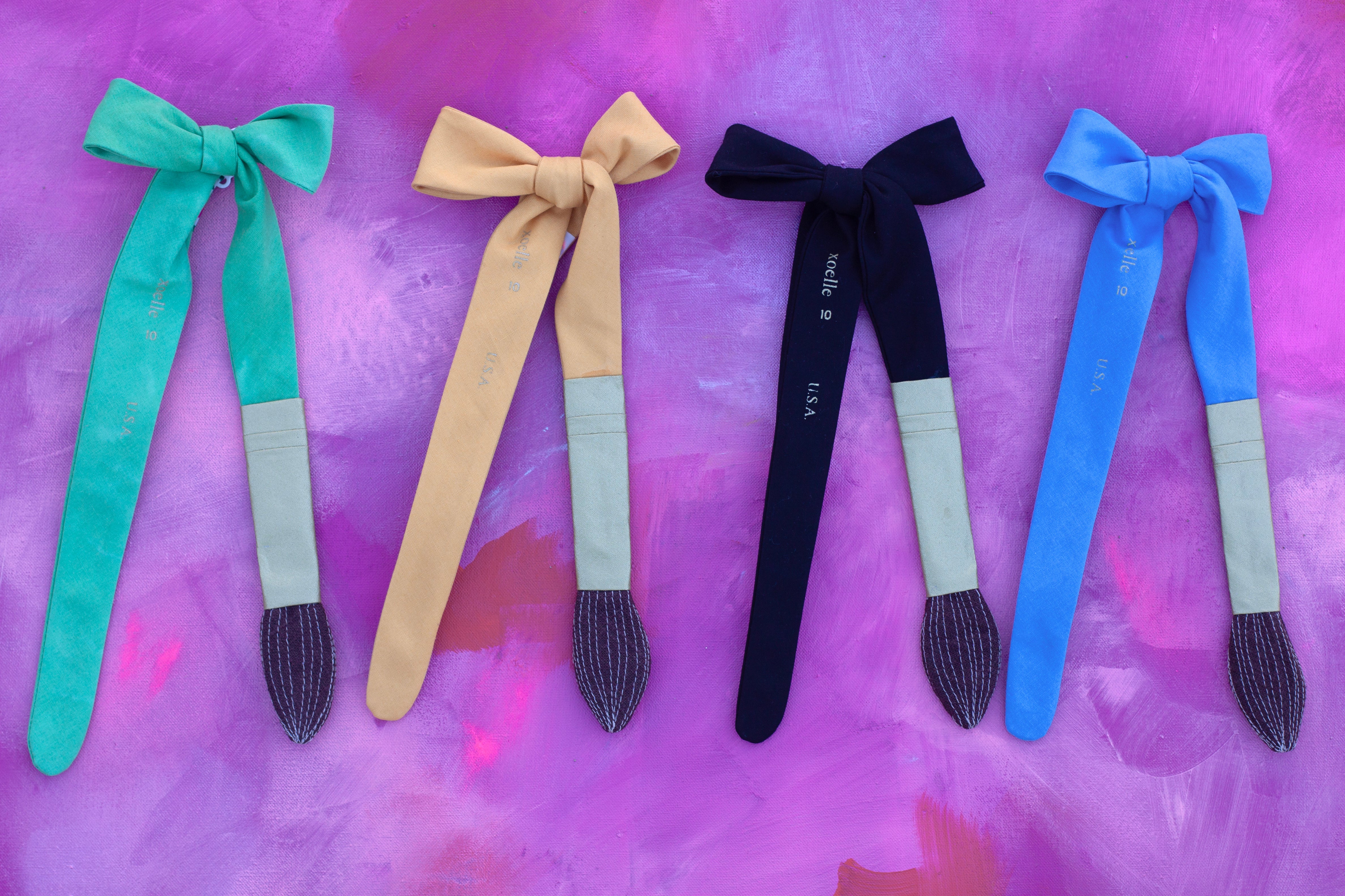 paintbrush bow tie