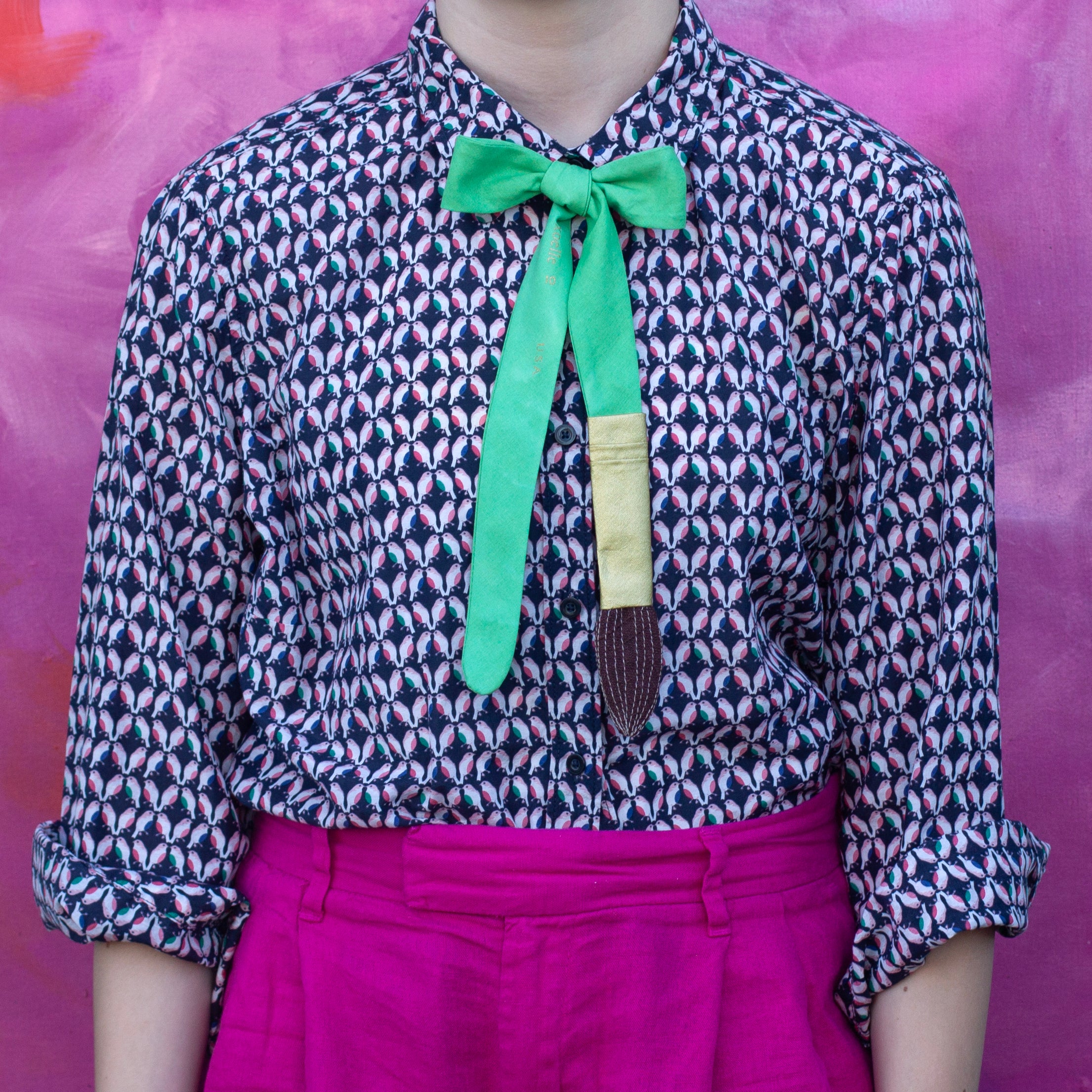 paintbrush bow tie