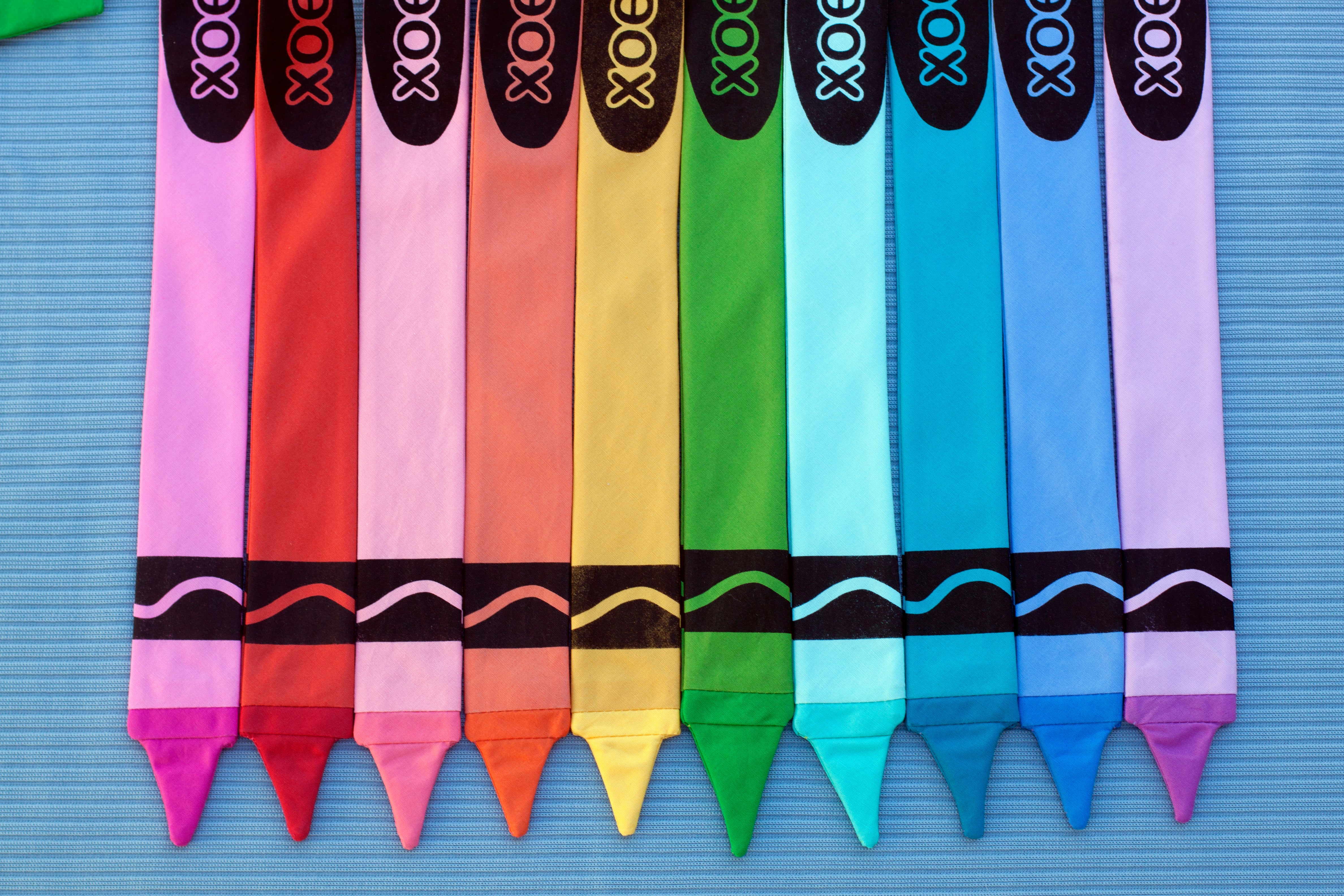 crayon bow tie