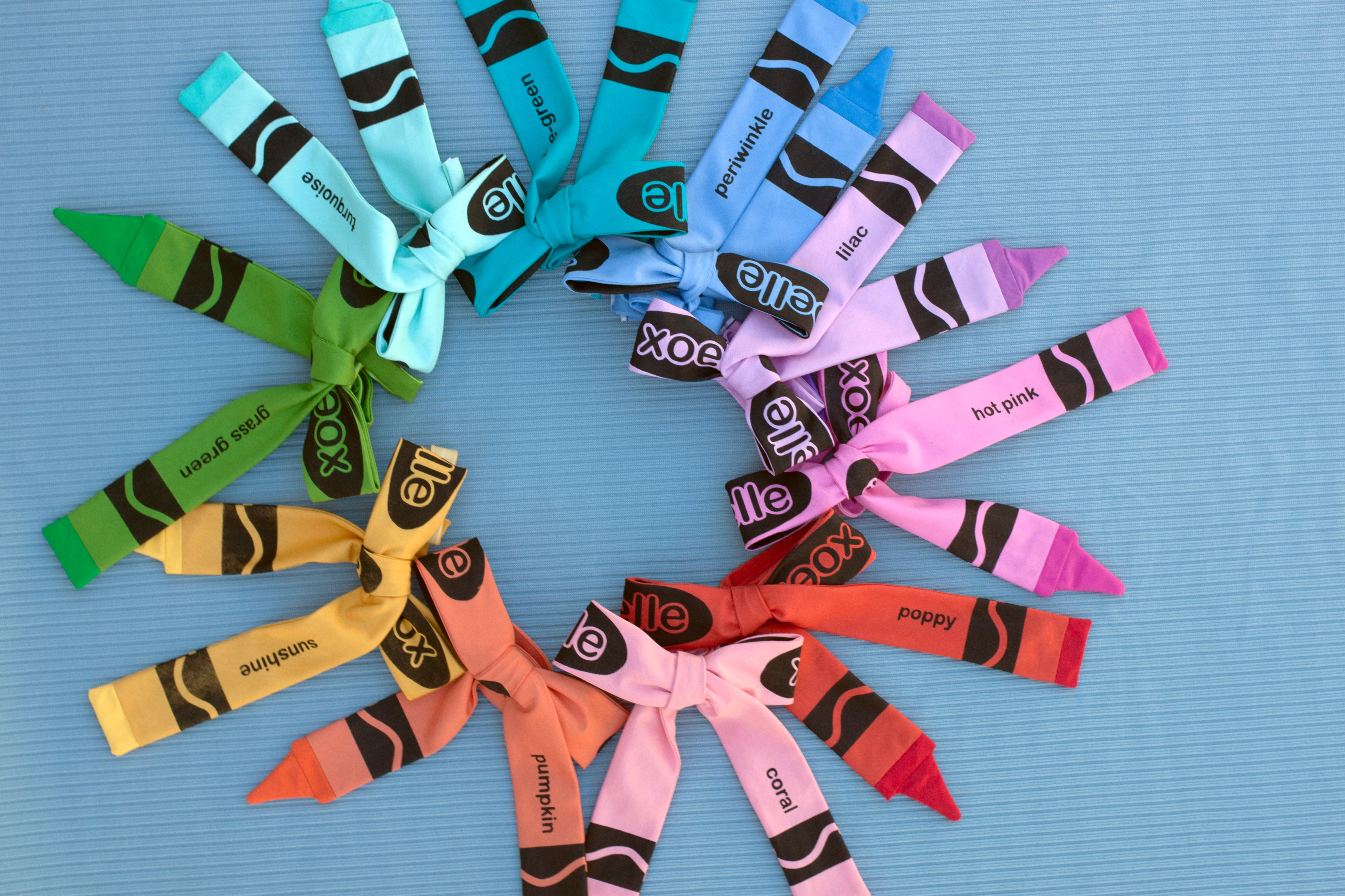 crayon bow tie