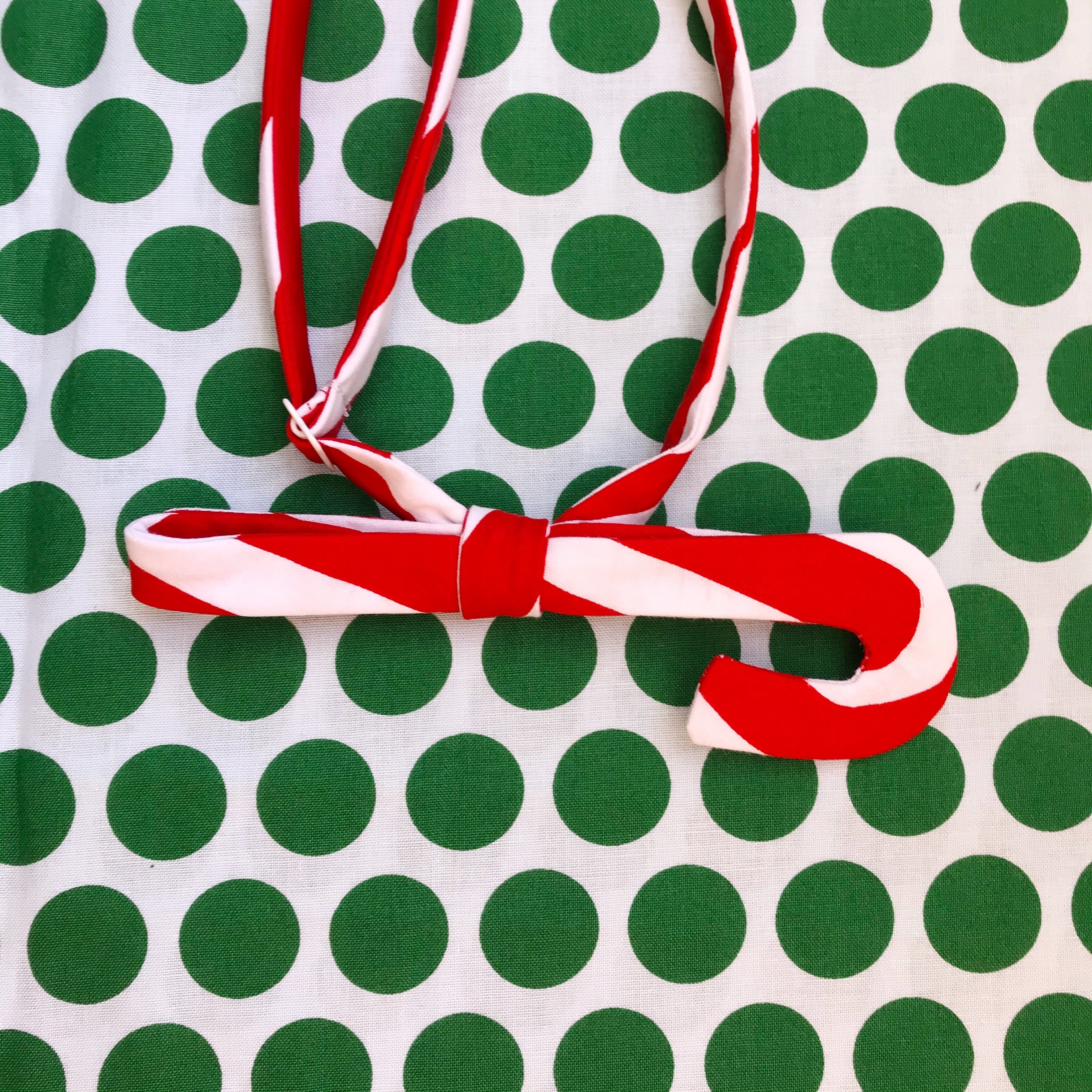 candy cane bow tie